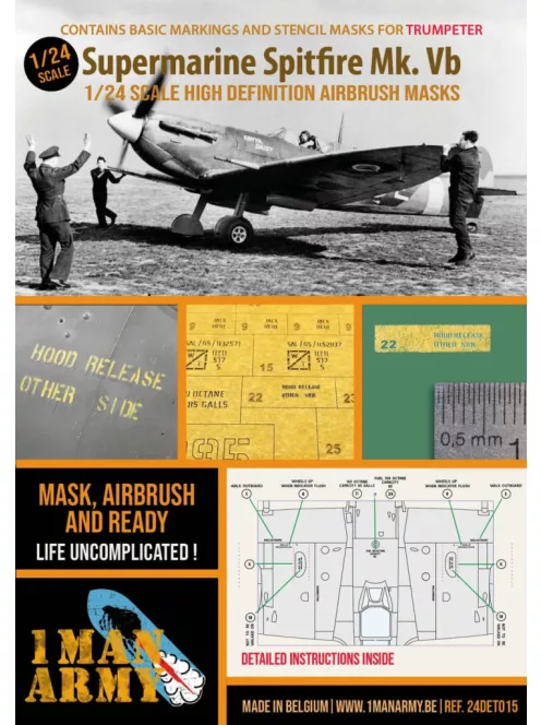 1 Man Army - Supermarine Spitfire Mk.Vb  ( Trumpeter )