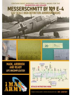 1 Man Army - Bf 109 E-4 for Eduard & Trumpeter