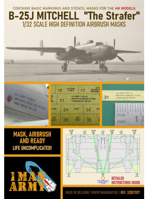 1 Man Army - B-25J  Strafer Mitchell for HKM