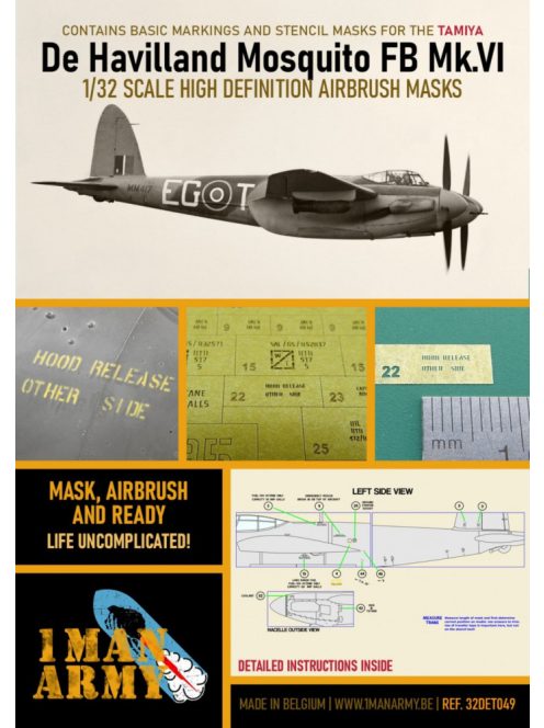 1 Man Army - De Havilland Mosquito FB Mk.VI  for Tamiya