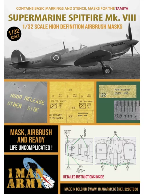 1 Man Army - Supermarine Spitfire Mk. VIII ( Tamiya )