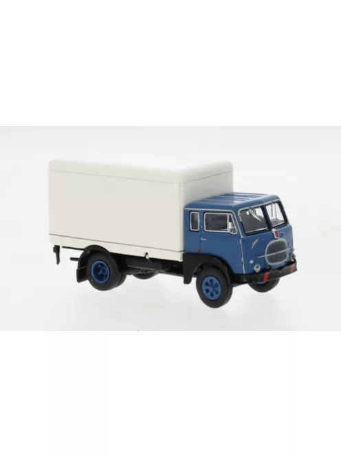 Brekina - Fiat 642 Koffer blau/weiss 1962