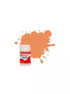   Humbrol - Humbrol Acrylic No61 Flesh Matt 18,2ml (14ml plus 30% extra free)