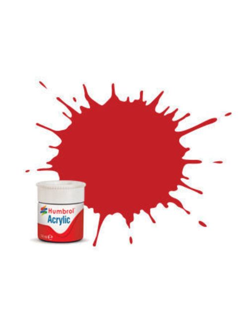 Humbrol - Humbrol Acryl 220 Ferrari-Rot glänzend 12 ml