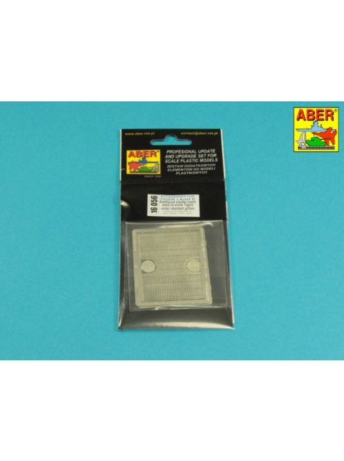 Aber Models - Aditional smaller mesh used on some Tiger I, Ausf.E under standart grilles