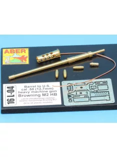   Aber Models - Barrel for U.S machine gun cal .50  Browning M2 HB