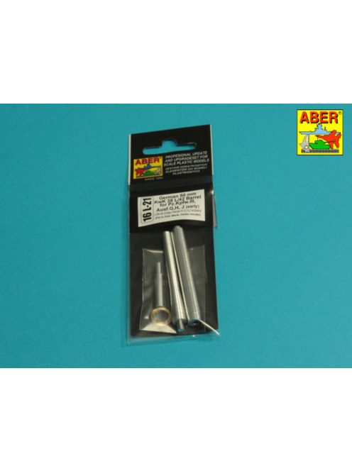 Aber Models - German barrel 50mm KwK 38 L/42 forPz.Kpfw.IIIAusf.G,H,J (early)