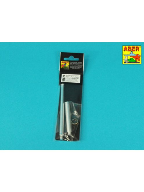 Aber Models - Barrel for German 75 mm PaK 40 gun without muzzle brake