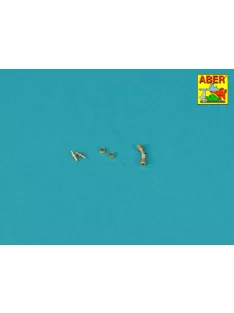   Aber Models - Set of barrel's tips for two German machine guns MG 42