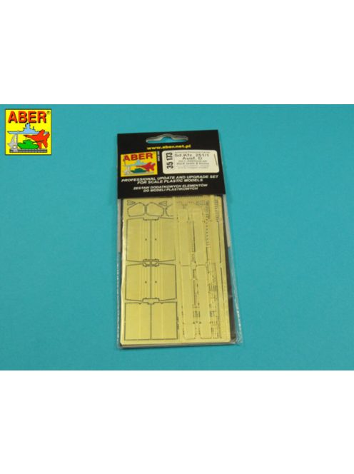 Aber Models - Sd.Kfz. 251/1 Ausf.D - Vol.7 - Backseats & boxes