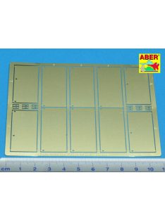 Aber Models - Side skirts for Panther Ausf.G, Jagdpanther