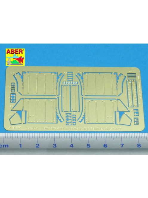 Aber Models - Front fenders for Panther Ausf.A/D