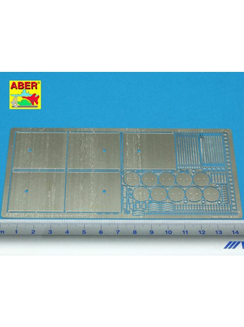 Aber Models - Side fuel tanks for Soviet Tanks KV type