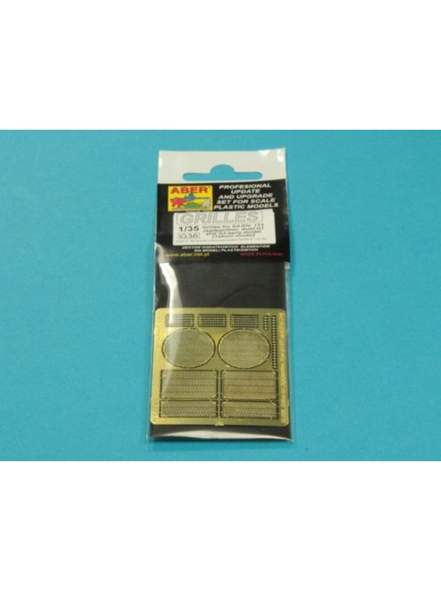 Aber Models - Grilles for Jagdpanther Ausf.G1 & G2 early (Takom)