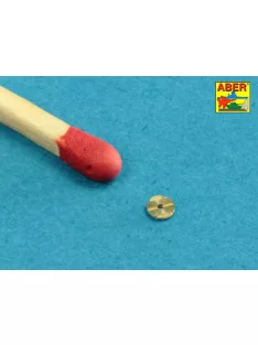   Aber Models - Barrel for Russian 12,7mm heavy machine gun DShK, WWII version (JS-2: JS-3 JSU-152)