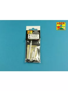   Aber Models - 125mm 2A46M-4 Barrel for Russian Tank  T-80U T-80UM T-80UD & Ukrainian T-84
