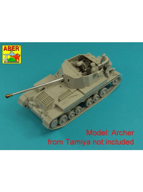 Aber Models - Barrel for 17pdr. Self-propelled A/T gun Archer