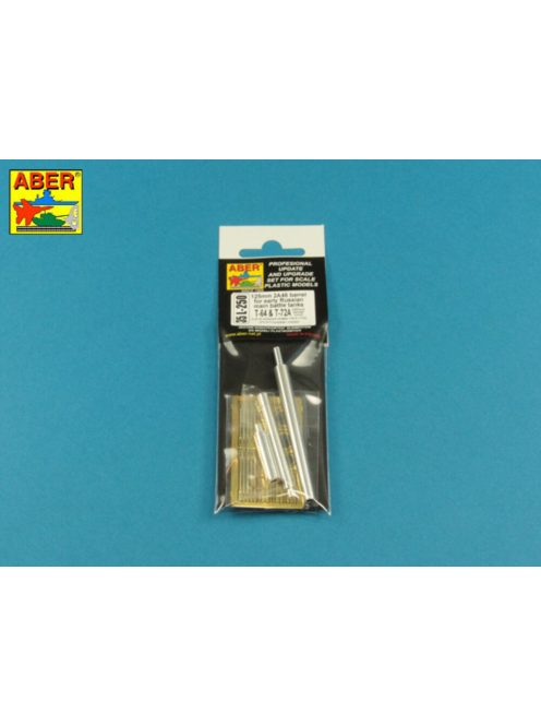 Aber Models - 125mm 2A46 Barrel for Russian Tank T-64 &T-72A - without thermal cover