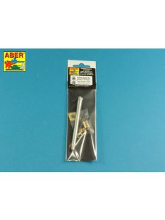   Aber Models - 150mm Barrel with muzzle brake for German E-100 Heavy Tank Krupp Turret