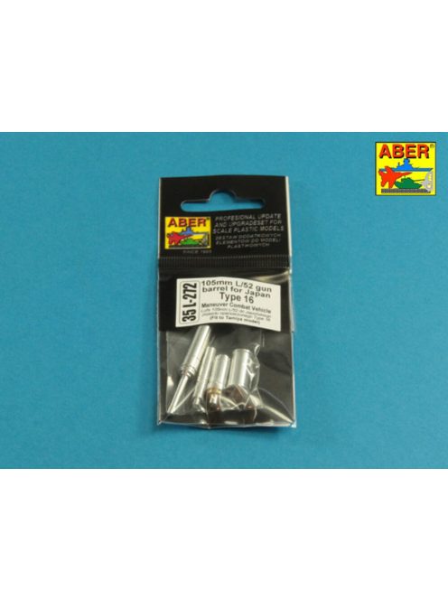 Aber Models - 105mm L/52 gun barrel for Japan Type 16 MCV
