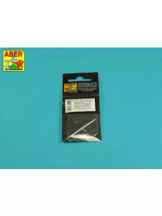   Aber Models - 25mm M242 Bushmaste rribbed chain gun barrel &7,62mm M240 machine gun barrel used on late M2A3 Bradley or LAV-25