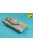 Aber Models - Armament for Russian Main Battle Tank T-14 ARMATA barrel for 125 mm 2A82-1M cannon &barrel for 12,7 mm Kord AA MG