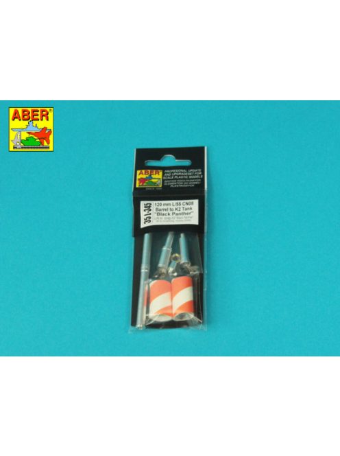 Aber Models - 120 mm L/55 CN08 Barrel to K2 Tank Black Panther