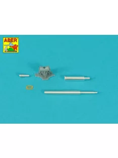   Aber Models - 90 mm barrel Y-Shaped Muzzel Brake with mantlet for M47