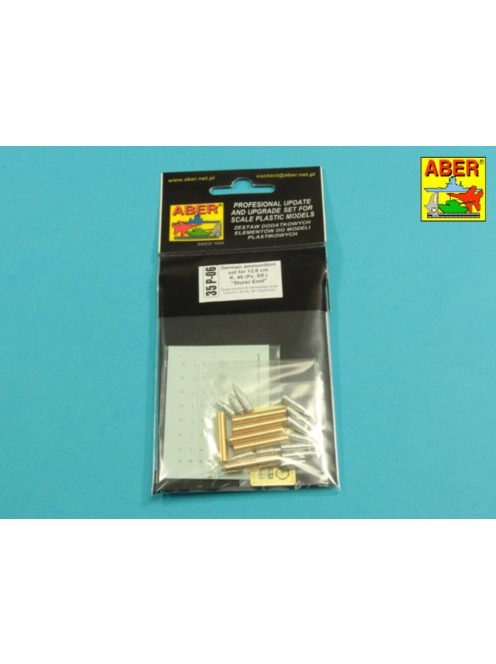 Aber Models - German ammunition set for12,8cm K.40 (Pz.Sfl.) Sturer Emil