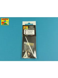   Aber Models - Barrel for German 8,8cm Kw.K 43/2 L/71 (one part) gun used on King Tiger Porsche Turret