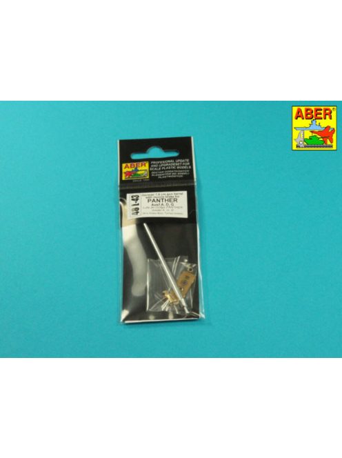 Aber Models - Barrel 7,5cm KwK 42L/70 for German tank Panther