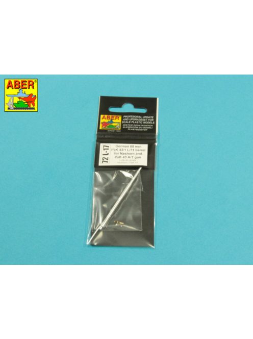 Aber Models - German PaK43/1 gun barrel for Nashorn