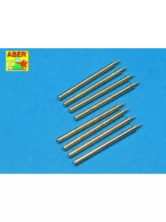 Aber Models - 8 Browning M2 barrels for P-47 Thunderbolt