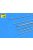 Aber Models - Brass round rods 0,7mm length 250mm x7pcs