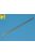 Aber Models - Brass round rods 0,8mm length 250mm x6pcs