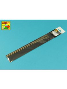   Aber Models - Brass  round rods ? 1,5mm length 245mm x 3 pcs.