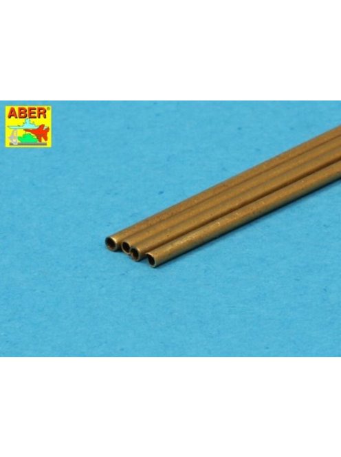 Aber Models - Brass Tubes 1,0x0,2mm lenght 250mm x 4 pcs.