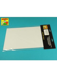   Aber Models - Polystyrene plates 195 x 315 x 0,75 mm x 3 pcs.
