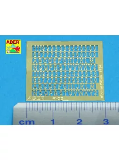 Aber Models - Letters & Numbers (1,5 mm high)
