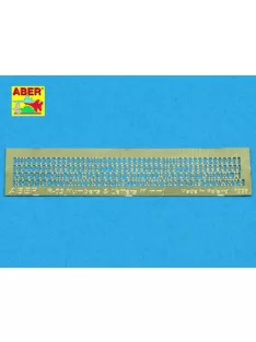Aber Models - Letters & Numbers (1 mm high)