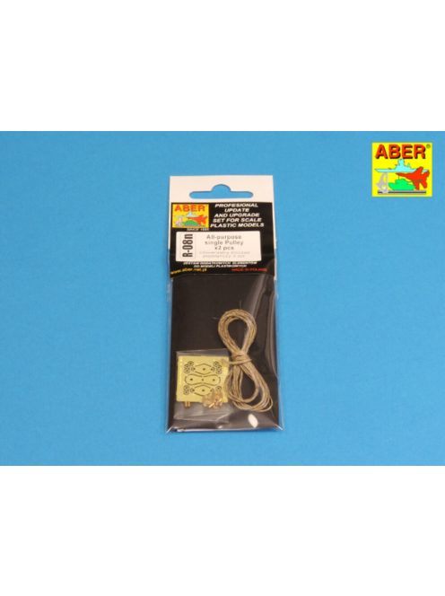 Aber Models - All – purpose single Pulley x 2pcs