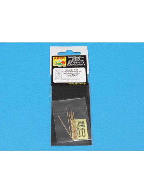 Aber Models - Barrel cleaning rods for King Tiger