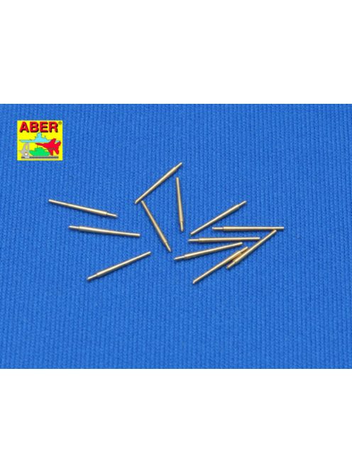 Aber Models - 12 pcs 127 mm long barrels for Japan ships