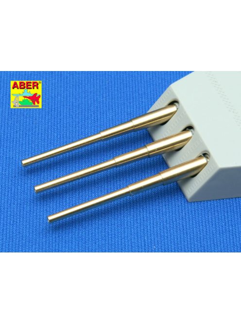 Aber Models - Set of 9 pcs 406 mm long barrels North Carolina