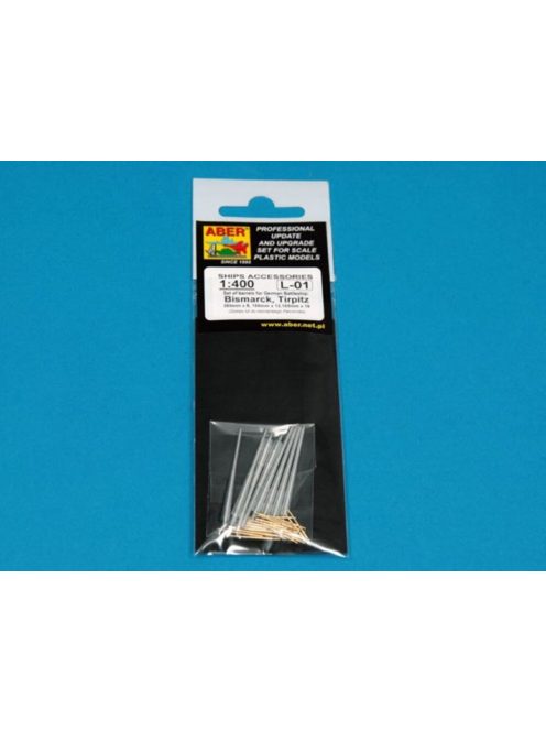 Aber Models - Set of barrels for Bismarck,Tirpitz