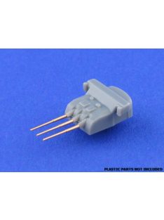   Aber Models - Set of 12 pcs 155 mm  barrels for ships Yamato,Musashi