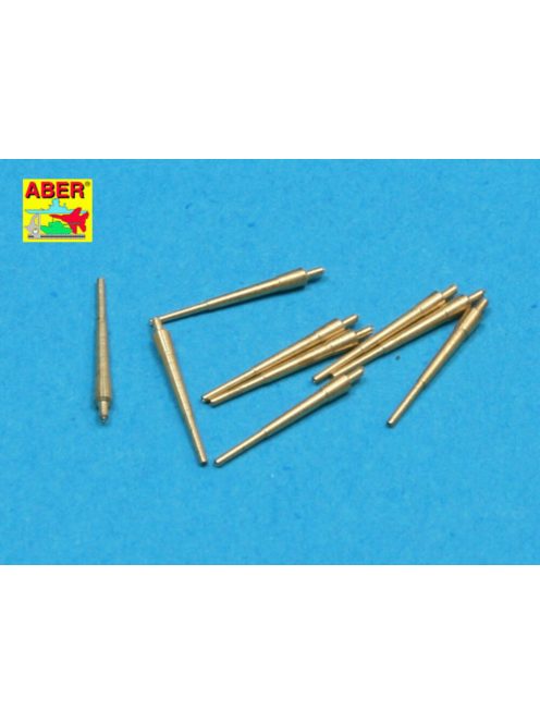 Aber Models - Set of 9 pcs 203 mm Barrels for New Orleans type