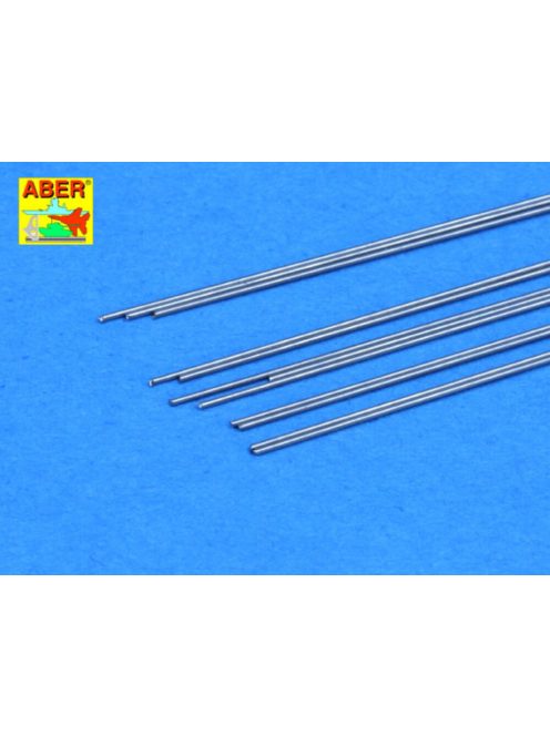 Aber Models - Steel round 0,4mm length 250mmx12pcs
