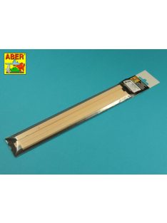 Aber Models - Limewood slats 2 x 10 x 245mm x 7 pcs.