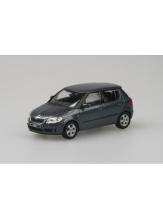   ABREX - 1:43 Skoda Fabia II (2006) - Gray Anthracite Metallic - Abrex